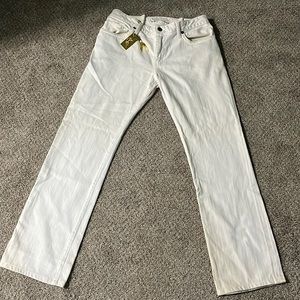 White robin men jeans